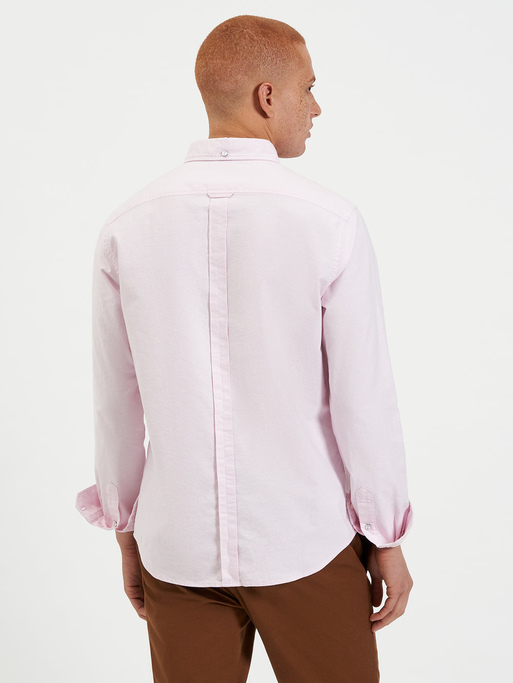 Chemises Ben Sherman Brighton Oxford Organic Rose | PUE-80404614